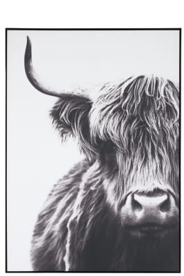 MARCO YAC MADERA/PAPEL BLANCO/NEGRO