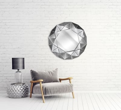 Espejo de pared 80x80 cm