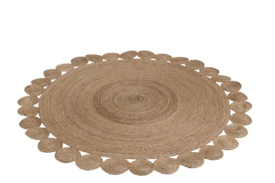 Alfombra Oriental Yute Natural