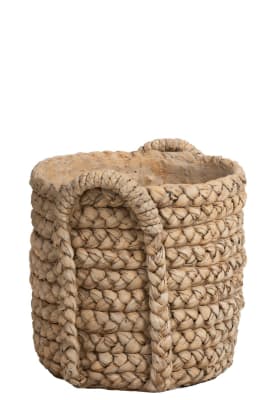MACETA ASAS CERAMICA NATURAL LARGE
