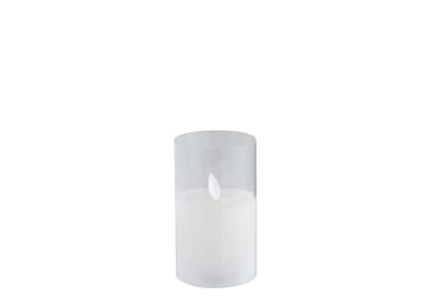 Lampara Led Brillante Vidrio Transparante Small