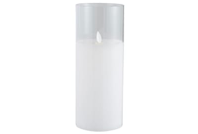 LAMPARA LED BRILLANTE VIDRIO TRANSPARANTE LARGE