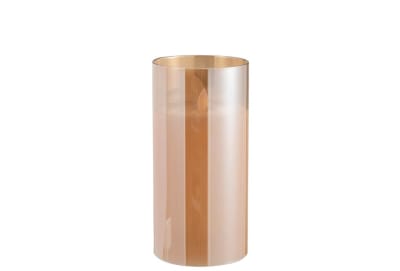 LAMPARA LED BRILLANTE VIDRIO ORO MEDIUM