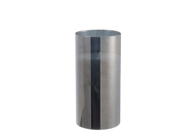 LAMPARA LED BRILLANTE VIDRIO GRIS MEDIUM