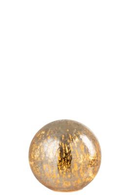 BOLA LED CRISTAL CHAMPAN SMALL