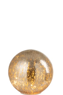 BOLA LED CRISTAL CHAMPAN LARGE