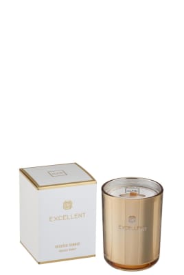 VELA PERFUMADA EXCELLENT GOLDEN HONEY ORO SMALL-50 HORAS