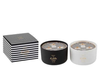 Vela Perfumada Enjoy Little Things Oro Large 50 Horas-Surtido De 2