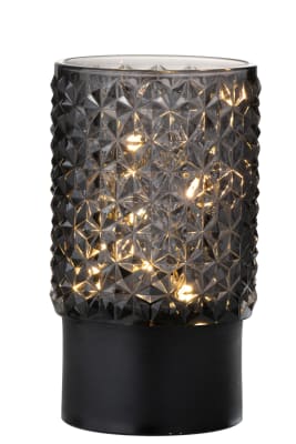 Fotoforo+Led Vidrio Gris