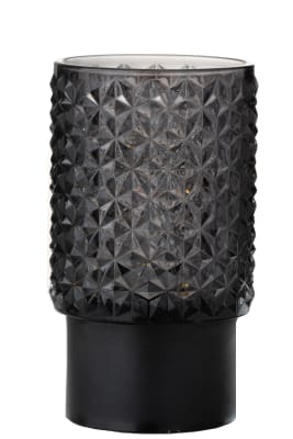 Fotoforo+Led Vidrio Gris