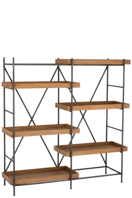 Estanteria 6 bandejas Madera