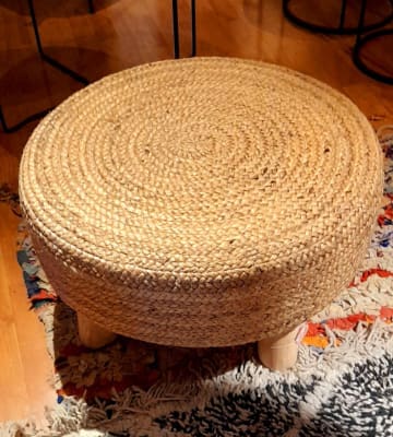 Taburete Yute Natural
