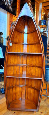 Biblioteca Barco Madera Marron