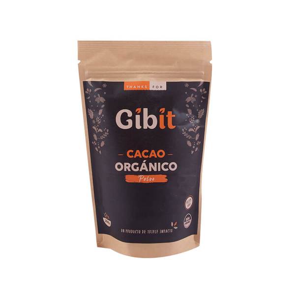 CACAO EN POLVO ORGÁNICO SIN GLUTEN GIBIT Tosty