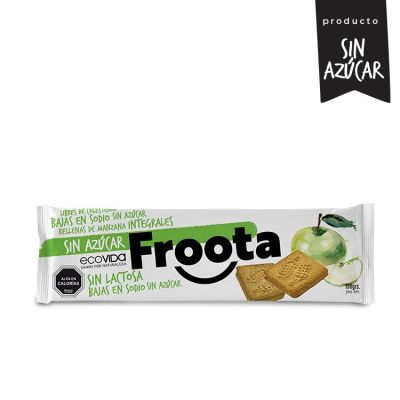 GALLETA EMPAREDADO DE MANZANA S/AZÚCAR (D+V) ECOVIDA 150Gr GALLETA EMPAREDADO DE MANZANA S/AZÚCAR (D+V) ECOVIDA 150Gr