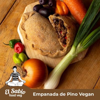 EMPANADA PINO VEGANA EL SABIO EMPANADA PINO VEGANA EL SABIO