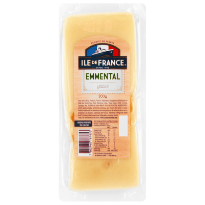 QUESO EMMENTAL TROZO ILE DE FRANCE QUESO EMMENTAL TROZO ILE DE FRANCE