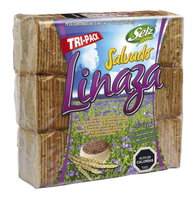 GALLETAS SALVADO Y LINAZA TRIPACK SELZ GALLETAS SALVADO Y LINAZA TRIPACK SELZ
