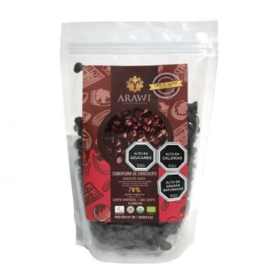 COBERTURA CHOCOLATE ORGANICO ARAWI COBERTURA CHOCOLATE ORGANICO ARAWI