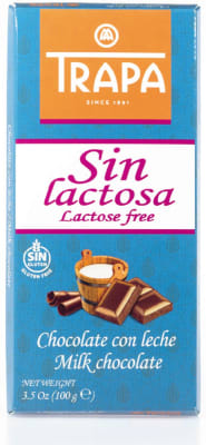 CHOCOLATE S/LACTOSA-GLUTEN TRAPA CHOCOLATE S/LACTOSA-GLUTEN TRAPA