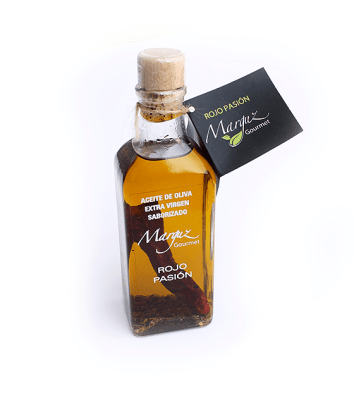 ACEITE DE OLIVA VIRGEN CON AJÍ CACHO DE CABRA Y OREGANO 250cc MARGUZ ACEITE DE OLIVA VIRGEN CON AJÍ CACHO DE CABRA Y OREGANO 250cc MARGUZ
