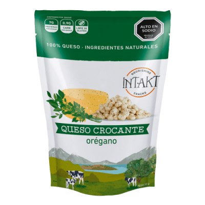 QUESO CROCANTE OREGANO INTAKT QUESO CROCANTE OREGANO INTAKT