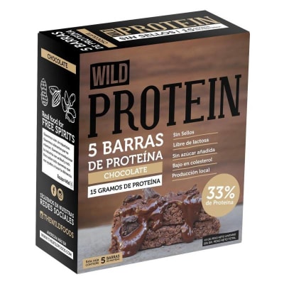 PACK BARRA PROTEINA CHOCOLATE WILD FOODS PACK BARRA PROTEINA CHOCOLATE WILD FOODS