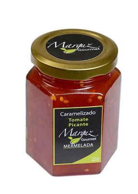 CARAMELIZADO MERMELADA DE TOMATE PICANTE 230cc MARGUZ CARAMELIZADO MERMELADA DE TOMATE PICANTE 230cc MARGUZ