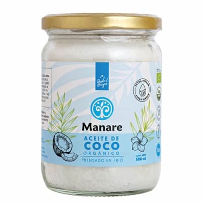 ACEITE DE COCO ORGÁNICO MANARE ACEITE DE COCO ORGÁNICO MANARE