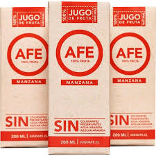 JUGO MANZANA AFE PACK 3 X 220 ML JUGO MANZANA AFE PACK 3 X 220 ML