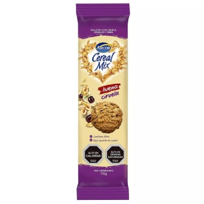 GALLETA AVENA CIRUELA CEREAL MIX GALLETA AVENA CIRUELA CEREAL MIX