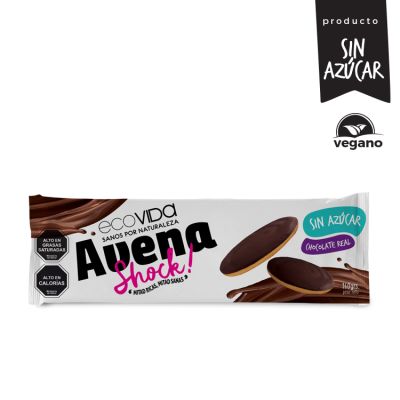 GALLETAS AVENA SHOCK (D+V) ECOVIDA 140Gr GALLETAS AVENA SHOCK (D+V) ECOVIDA 140Gr