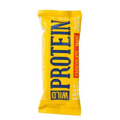 BARRA DE PROTEINA CHOCOLATE MANI WILD FOODS BARRA DE PROTEINA CHOCOLATE MANI WILD FOODS