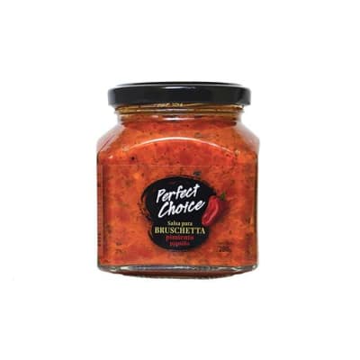 BRUSCHETTA PIMIENTO PIQUILLO PERFECT CHOICE BRUSCHETTA PIMIENTO PIQUILLO PERFECT CHOICE