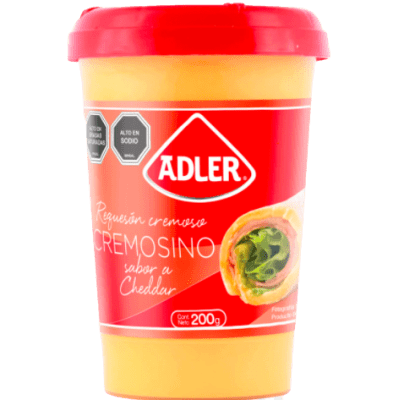 QUESO CHEDDAR CREMOSO ADLER QUESO CHEDDAR CREMOSO ADLER