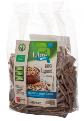PASTA CASARECCE DE LEGUMBRES ORGÁNICA LIBRE DE GLUTEN 250G LIBRE BIO PASTA CASARECCE DE LEGUMBRES ORGÁNICA LIBRE DE GLUTEN 250G LIBRE BIO