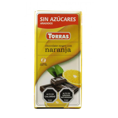 CHOCOLATE C/ NARANJA S/GLUTEN-AZUCAR TORRAS CHOCOLATE C/ NARANJA S/GLUTEN-AZUCAR TORRAS