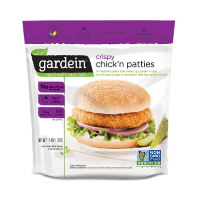 HAMBURGUESA CRISPY CHICK'N GARDEIN HAMBURGUESA CRISPY CHICK'N GARDEIN