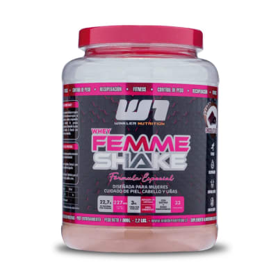 PROTEINA WHEY FEMME FRUTOS DEL BOSQUE WINKLER PROTEINA WHEY FEMME FRUTOS DEL BOSQUE WINKLER