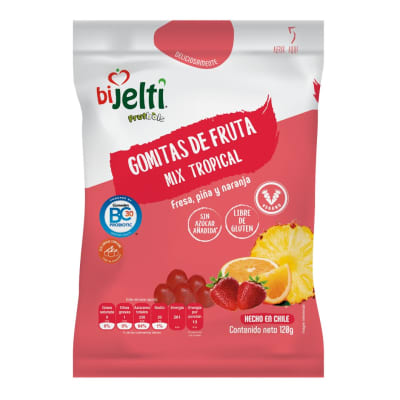 GOMITAS DE FRUTA TUTTI FRUTTI BIJELTI GOMITAS DE FRUTA TUTTI FRUTTI BIJELTI