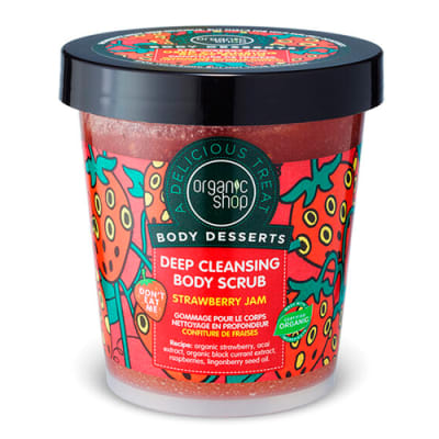 EXFOLIANTE CORPORAL STRAWBERRY JAM ORGANIC SHOP EXFOLIANTE CORPORAL STRAWBERRY JAM ORGANIC SHOP