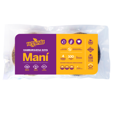 HAMBURGUESA SOYA MANI VEGUSTA HAMBURGUESA SOYA MANI VEGUSTA