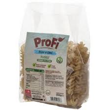 FUSILLI ARROZ Y GARBANZOS 250 GR PROFI FUSILLI ARROZ Y GARBANZOS 250 GR PROFI