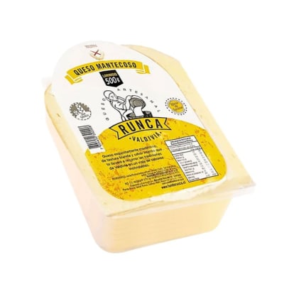 QUESO MANTECOSO LAMINADO SIN GLUTEN SIN LACTOSA RUNCA QUESO MANTECOSO LAMINADO SIN GLUTEN SIN LACTOSA RUNCA