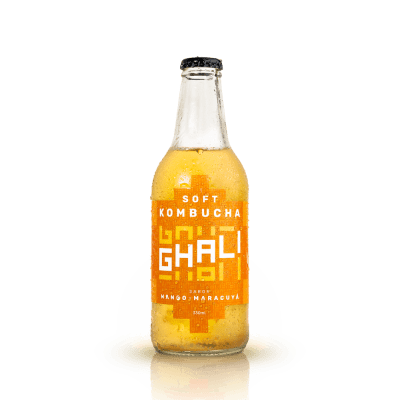 KOMBUCHA MANGO MARACUYA GHALI KOMBUCHA MANGO MARACUYA GHALI