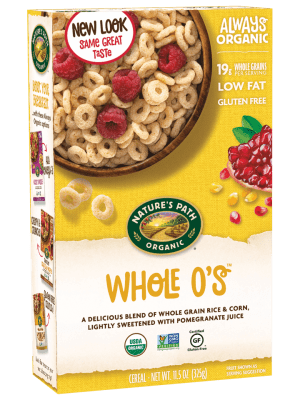 CEREAL OGANICO SIN GLUTEN WHOLE O'S CEREAL OGANICO SIN GLUTEN WHOLE O'S