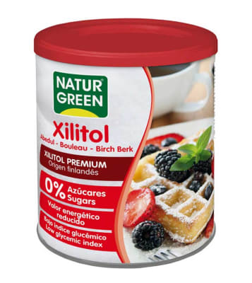 ENDULZANTE XILITOL EN POLVO 500G NATURGREEN ENDULZANTE XILITOL EN POLVO 500G NATURGREEN