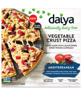 PIZZA VEGGIE CRUST MEDITERRANEA DAIYA PIZZA VEGGIE CRUST MEDITERRANEA DAIYA