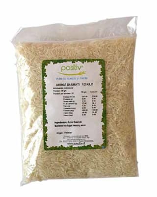ARROZ BASMATI POSITIV ARROZ BASMATI POSITIV