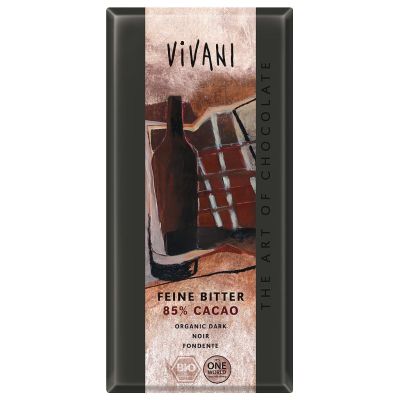 CHOCOLATE 85% CACAO VIVANI CHOCOLATE 85% CACAO VIVANI